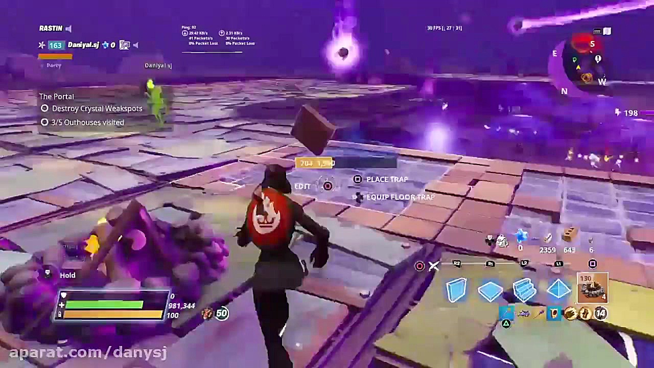 کینگ دونفره بازم :> تو فورت...