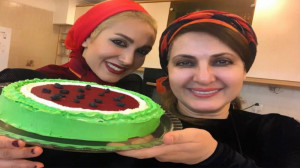 کیک هندوانه ای مخصوص شب یلدا ب...