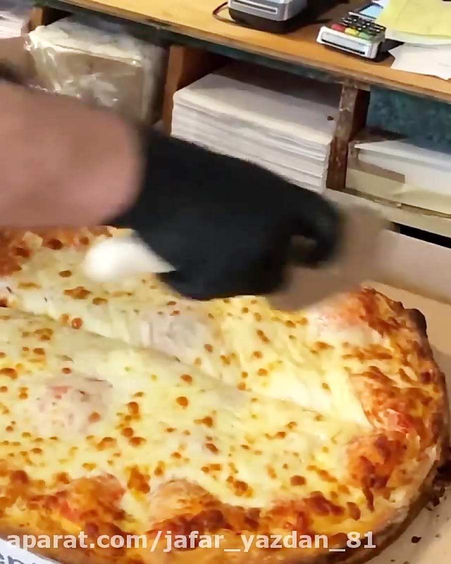 پیتزا پنیر وری وری بیگ سایز