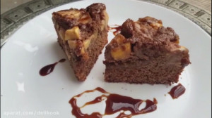 کیک سیب رژیمی فرانسوی دلی کوک