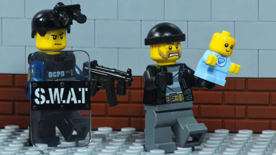 انیمیشن لگو  نجات نوزاد