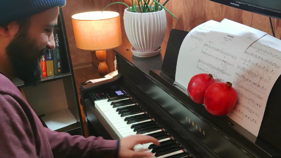 اجرای پیانو شب طولانی تنظیم ای...