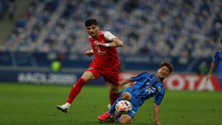 خلاصه بازی پرسپولیس 1 2 اولسان...