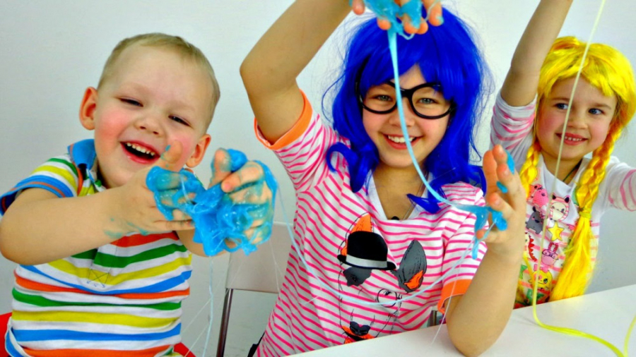 چالش 3 نفره اسلایم