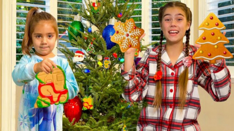 ناستیا و میا درخت کریسمس را با...