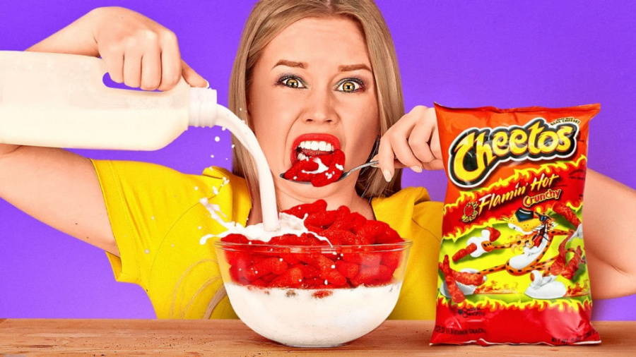 تفریحی و سرگرمی  چالش غذایی عج...