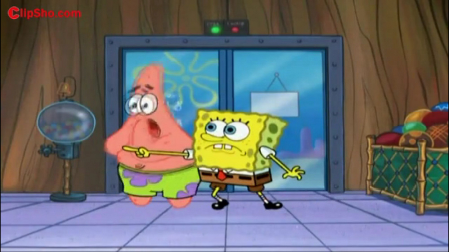 کودک باب اسفنجی  باب اسفنجی جد...