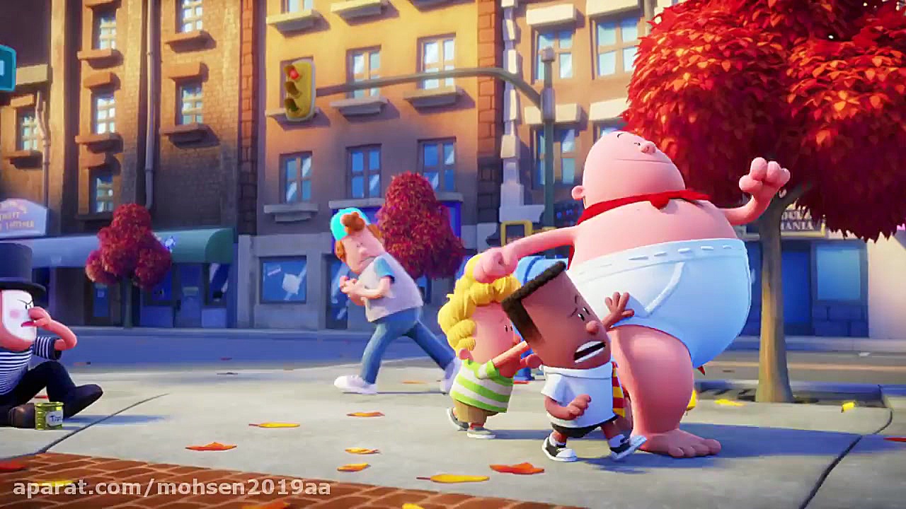 تیزر جدید انیمیشن کاپیتان زیرشلواری Captain Underpants زمان54ثانیه
