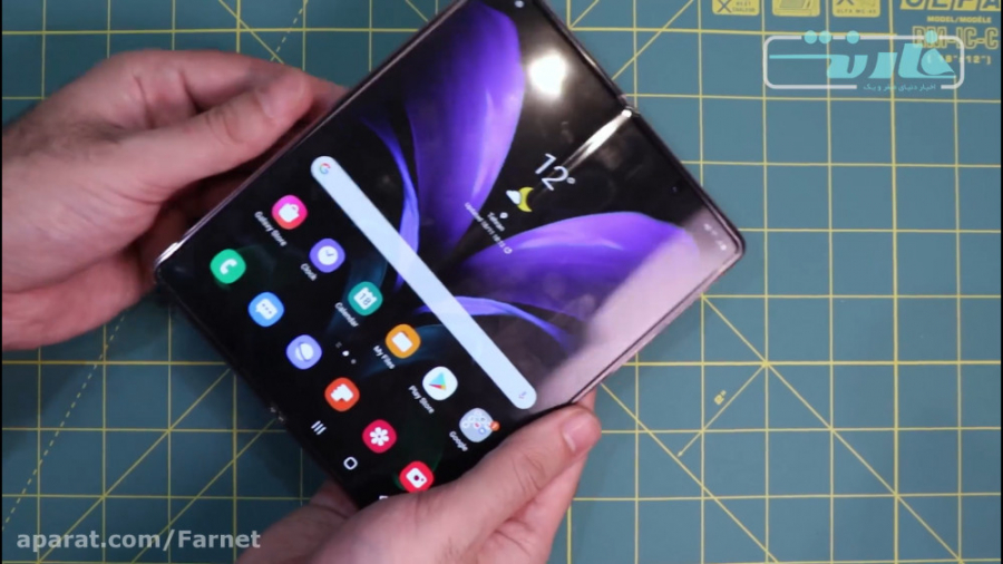 بررسی گوشی گلکسی زد فولد 2 سام...