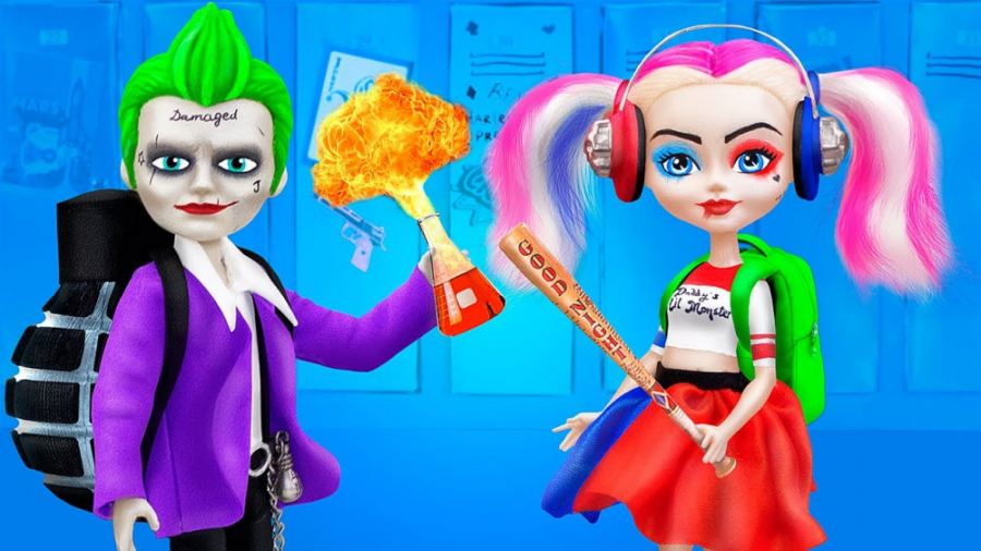 ایده های جالب برای هارلی کویین...