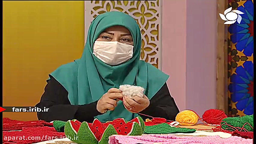 آموزش بافت &quot; پیراهن دخترا...