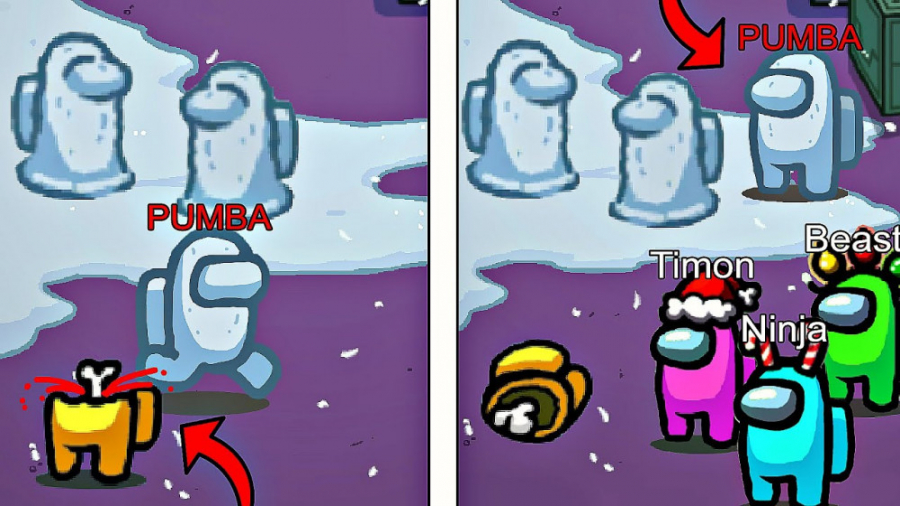 لحظات فان بازی Among Us قسمت 5...