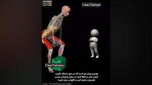 روش درست بلند کردن اجسام! ببین...