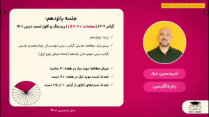 کلاس آنلاین زبان کنکور  امیرحس...
