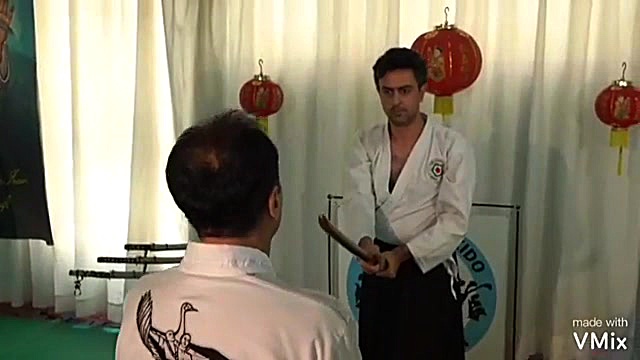 دفاع شمشیر توسط استاد علی معرو...