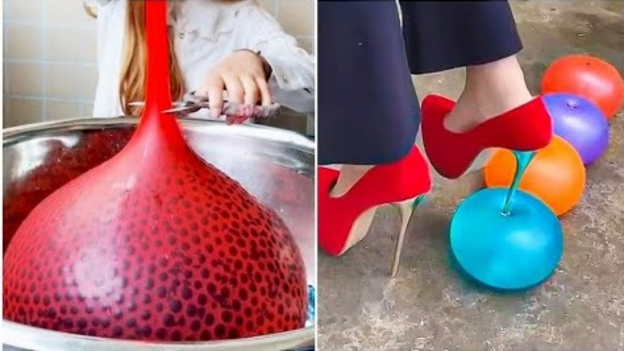 له کردن وسایل با کفش پاشنه بلن...