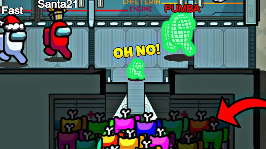 لحظات فان بازی Among Us قسمت 5...