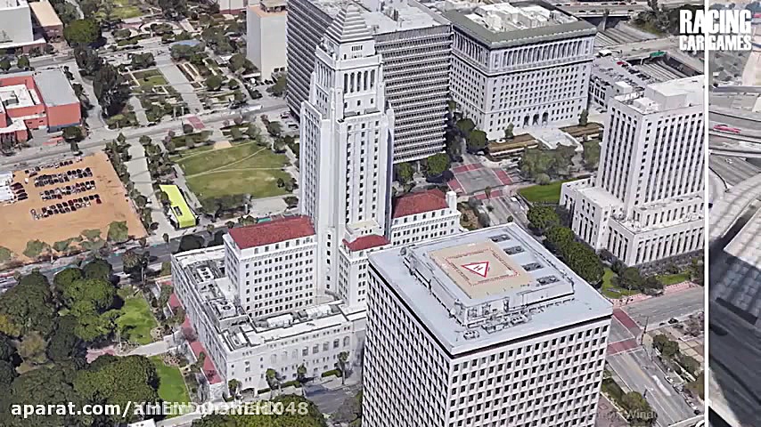 مقایسه مکان های بازی GTA V با...