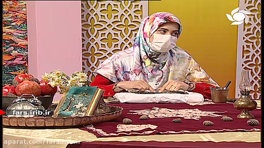 آموزش قلم زنی ، طرح انار روی ب...