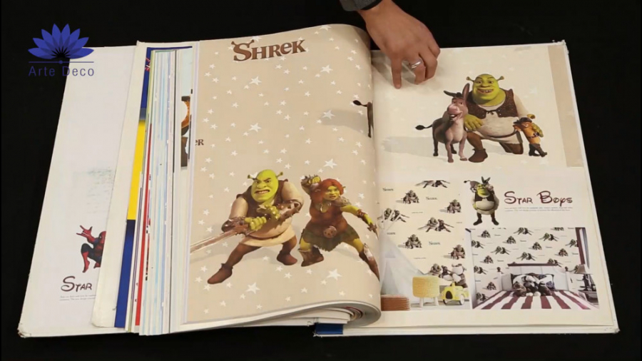 کاغذ دیواری اتاق کودک دخترانه...