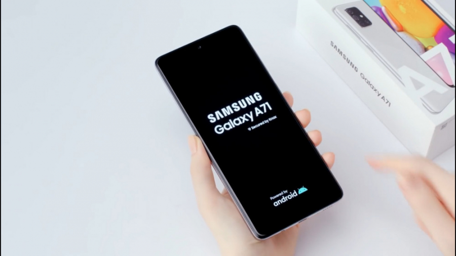 جعبه‌گشایی گلکسی A71 سامسونگ (...