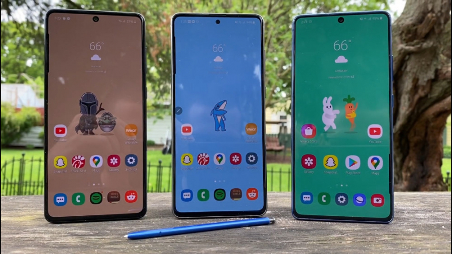 مقایسه گلکسی A71 و نوت 10 لایت...