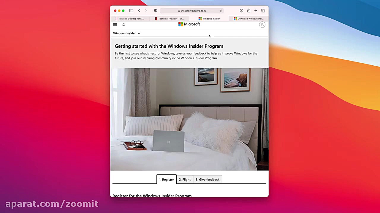 اجرای ویندوز در کامپیوترهای مک...