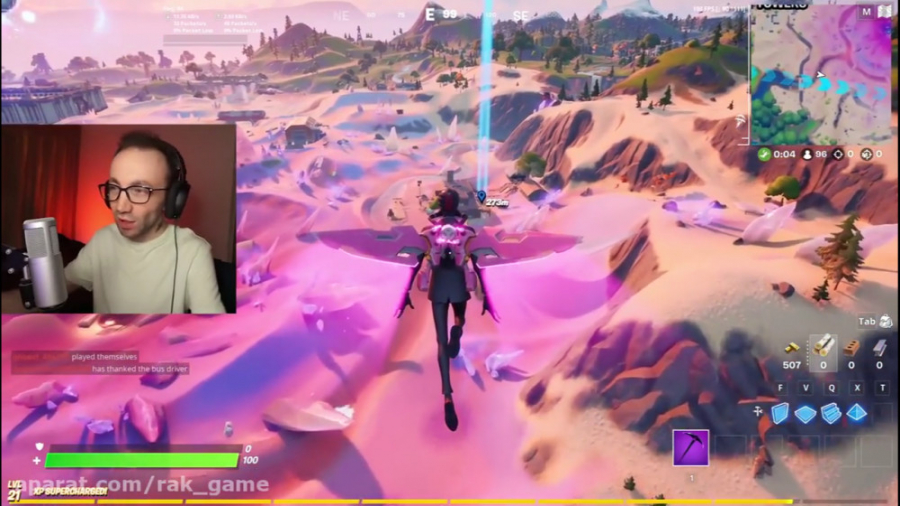 گیمپلی جدید بازی فورتنایت با...