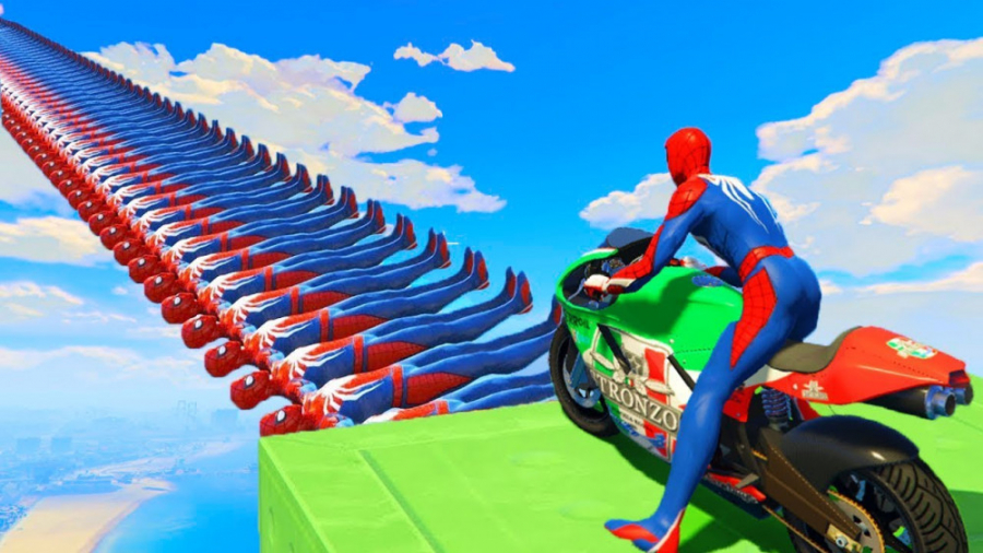 شرک و هالک و اسپایدرمن در GTA