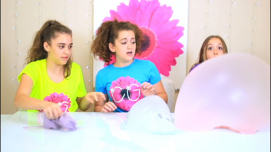 کرفتی گرلز  چالش ساخت اسلایم ب...