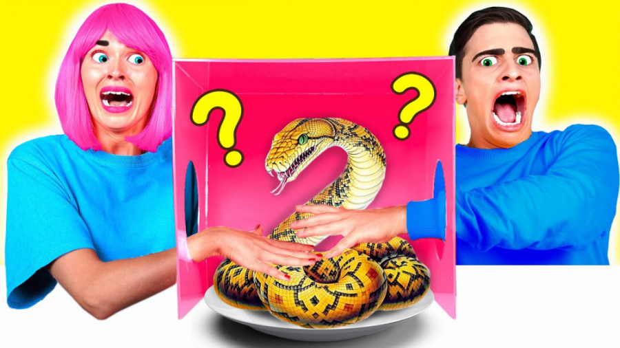 چالش  داخل جعبه چیه ؟؟؟