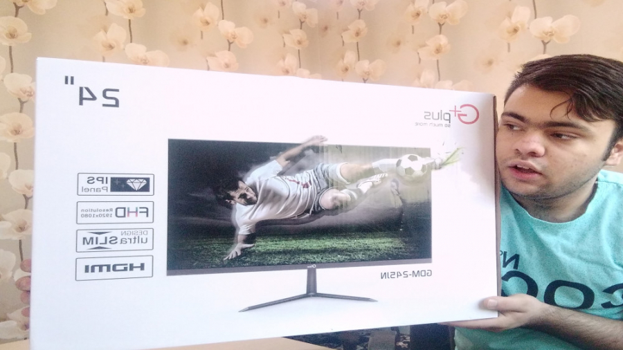 آنباکس مانیتور جی پلاس(24اینج)...