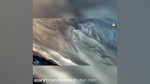 ابرهای عجیب در آسمان ایذه، آسم...