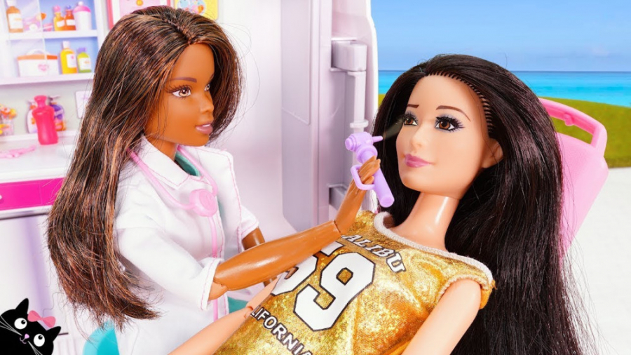 عروسک باربی  تجهیزات پزشکی بار...