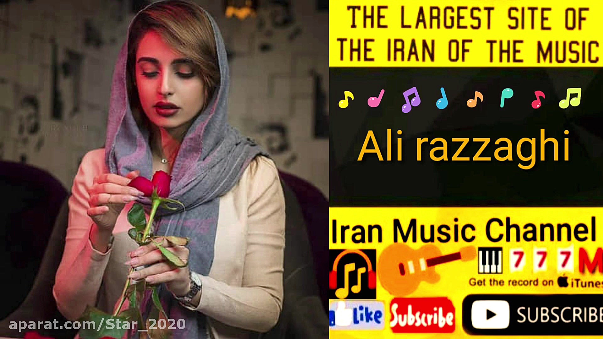 آهنگ زیبا و شنیدنی علی رزاقی...