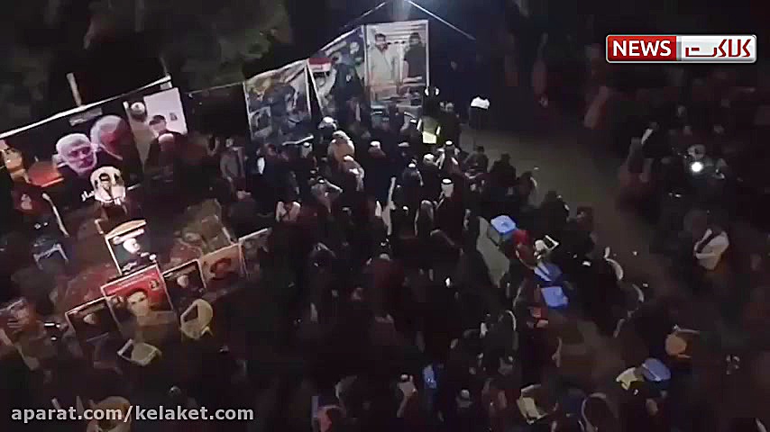 مراسم سالگرد شهادت حاج قاسم و...