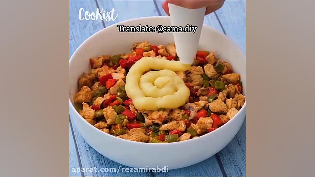 پیتزای سیب زمینی