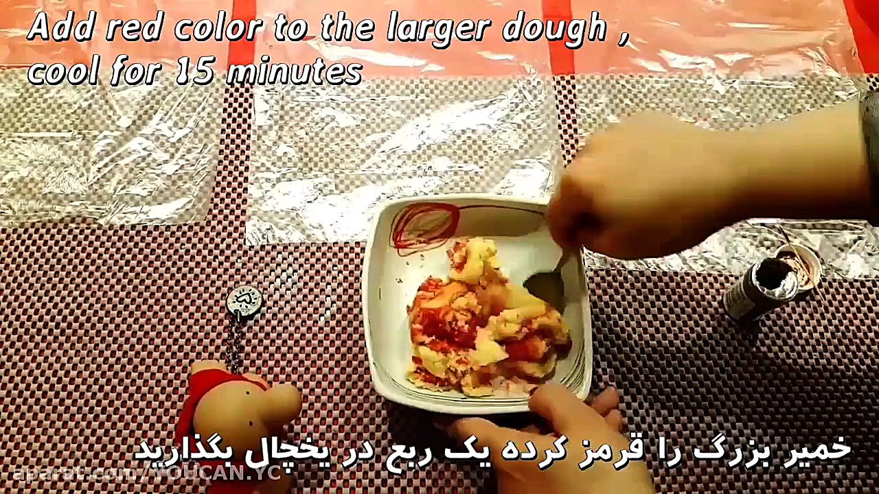 آموزش کوکی بیسکوئیتی هندوانه