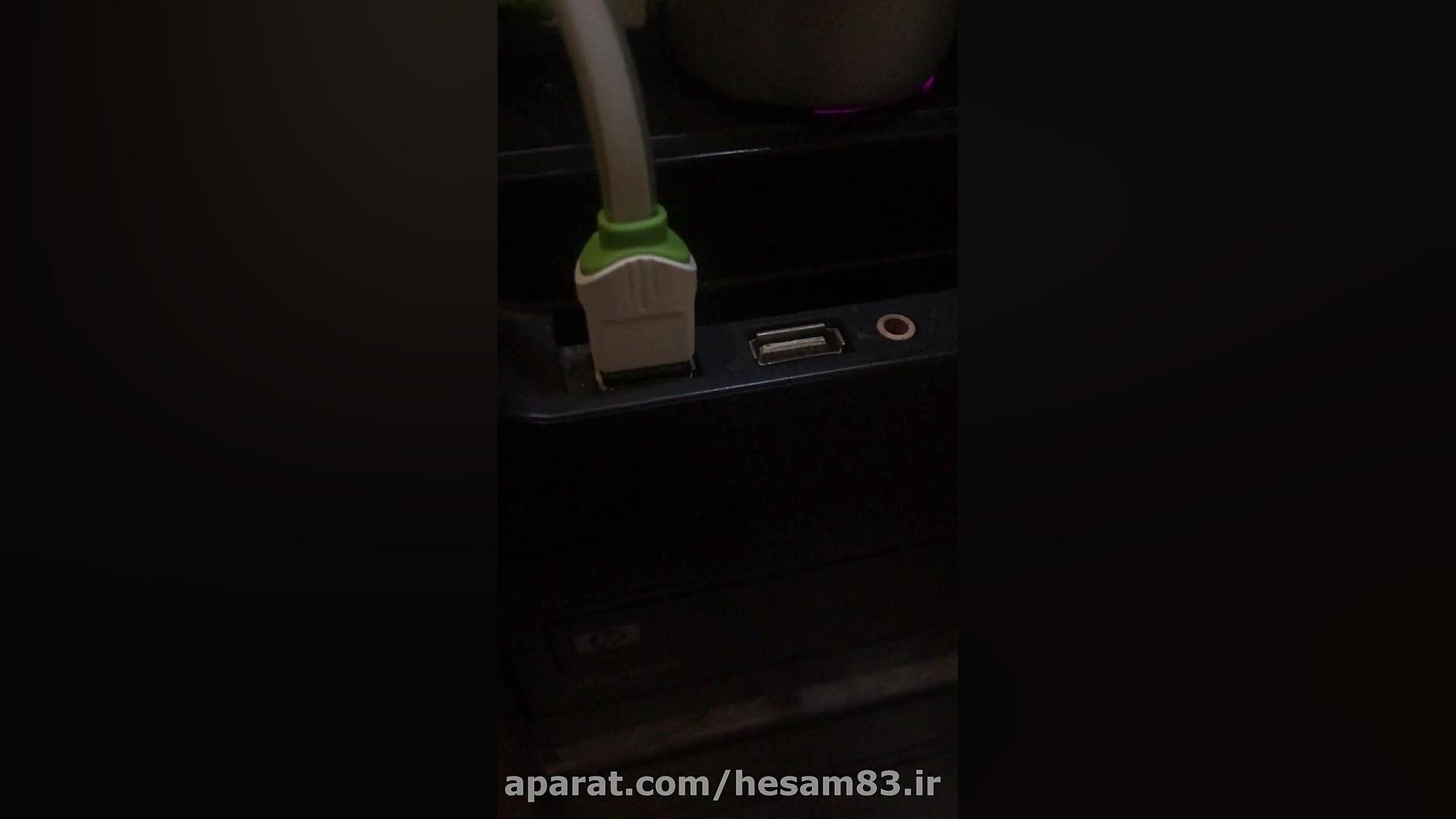 وصل كردن اسپيكر بدون هيچ درگاه...