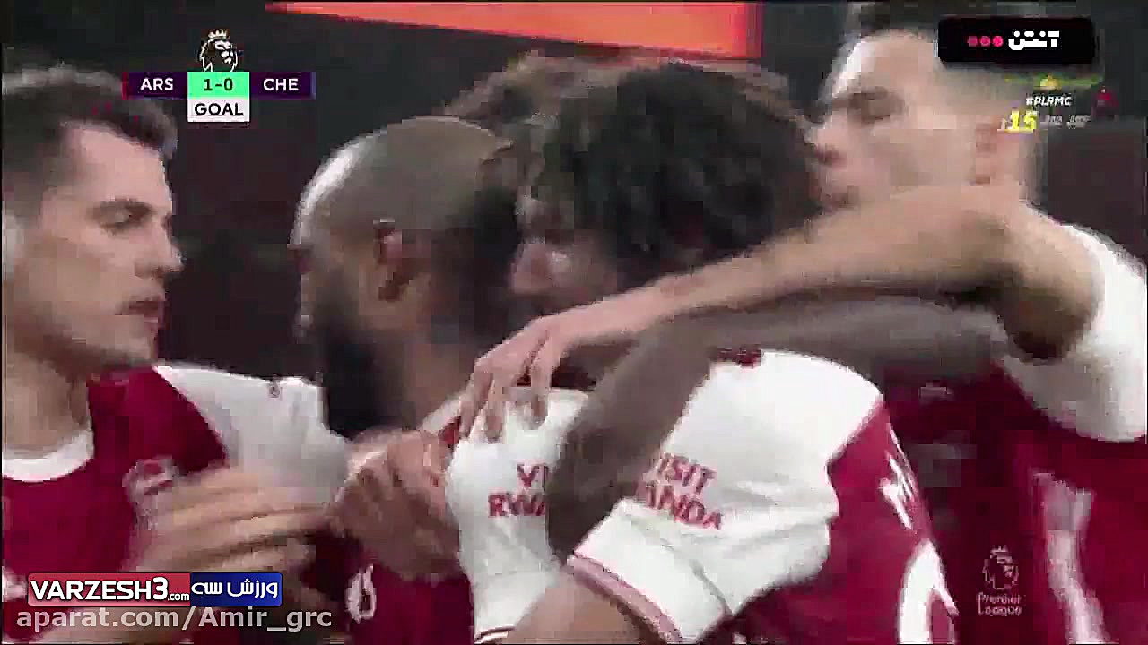 بازی جذاب آرسنال با چلسی(برد ش...