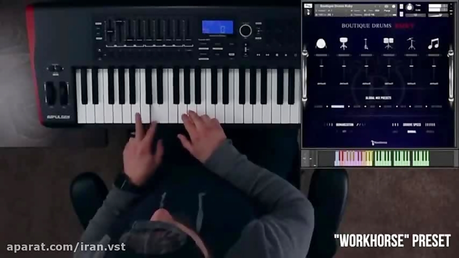 Musical Sampling Boutique Drums Ruby KONTAKT