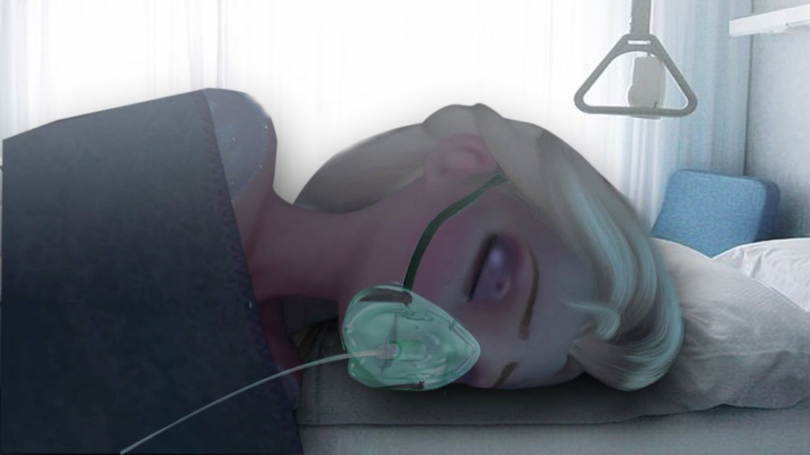 میکس فروزن  السا در بیمارستان