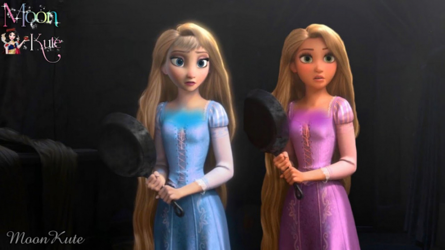 السا در نقش راپنزل !