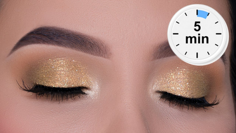 آموزش آرایش چشم:: سایه طلایی::...