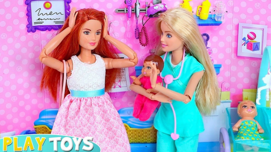 سریال باربی  مراجعه به مطب دکت...