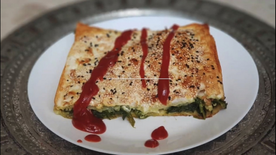 بورک اسفناج ترکی دلی کوک