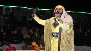 تعزیه شهادت دوطفلان  با هنرمند...
