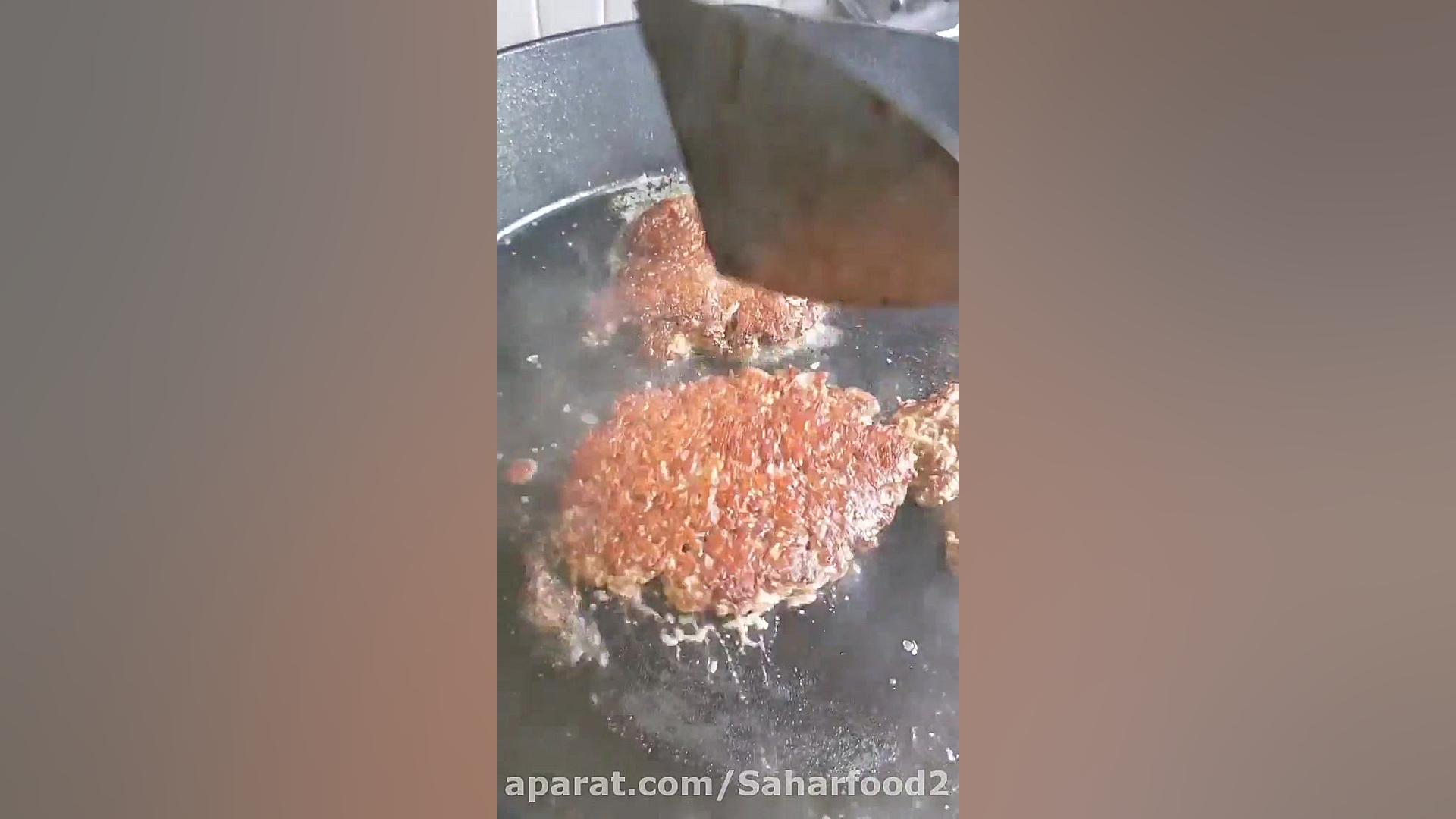 پخت برگر خفن خانگی (ساندویج بس...