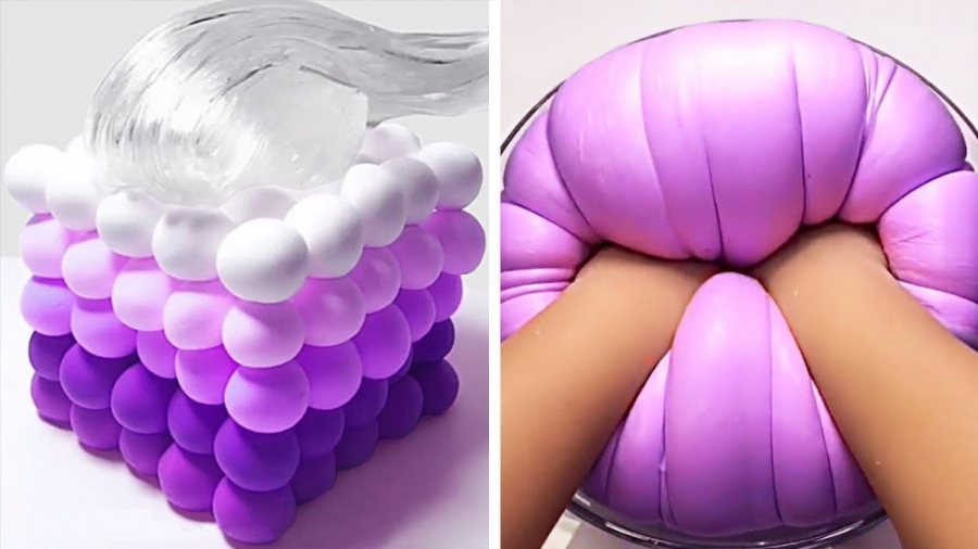 بازی با مجموعه اسلایمهای شفاف...