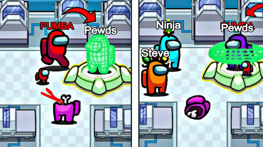 لحظات فان بازی Among Us قسمت 5...